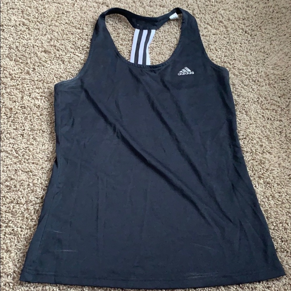 Black adidas tank